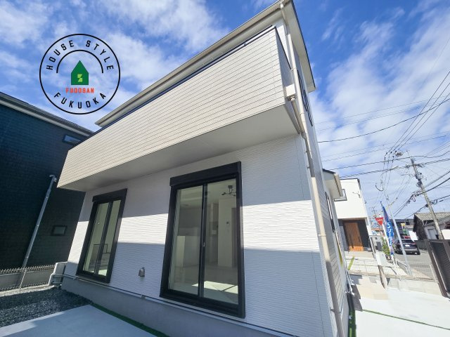 福岡市早良区原8丁目第1-5棟（C号棟）の外観|デザイン性のある外観です。