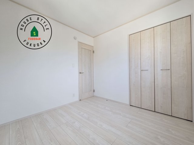 福岡市早良区原8丁目第1-5棟（C号棟）の和室|将来的に、琉球畳を引きまして和室風にすることも可能です。