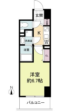 【間取り】 | セレニテ心斎橋グランデ
