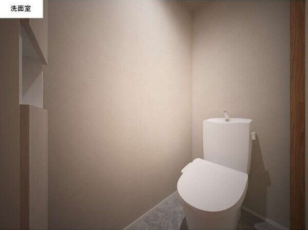 【トイレ】 | (仮称)フィカーサイシイA(J) | 建築中につき現況優先。