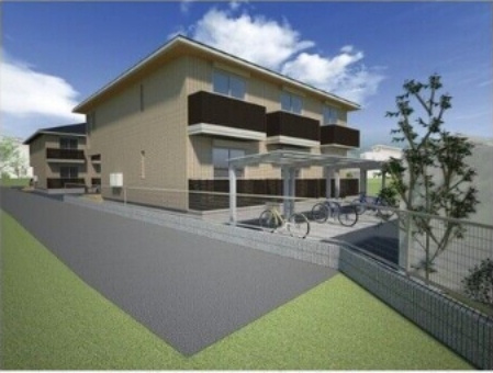 【外観】 | (仮称)フィカーサイシイB(K) | 建築中につき現況優先。