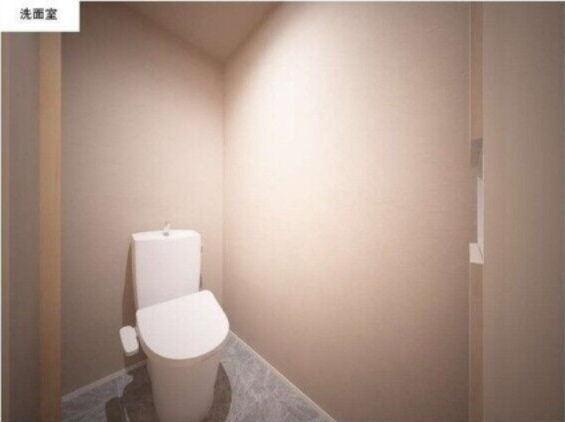 【トイレ】 | (仮称)フィカーサイシイB(K) | 建築中につき現況優先。