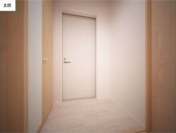 【玄関】 | (仮称)フィカーサイシイB(K) | 建築中につき現況優先。