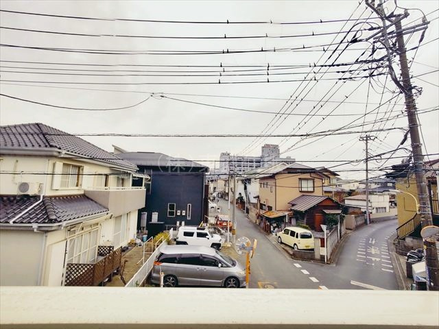 【展望】 | 志木市本町第8　全2棟　1号棟 | ２階からの眺望です