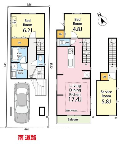 ＜LIBERi リーベリー＞中野区江古田2丁目　生活快適エリア　限定1棟