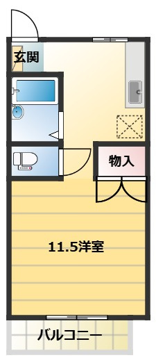 グランドハイツの間取り
