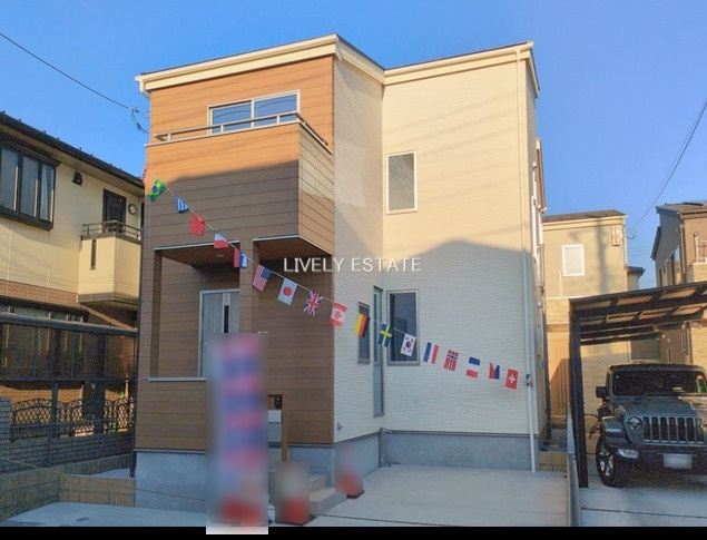 越谷市東大沢2丁目 新築分譲住宅 全8棟 A号棟の外観