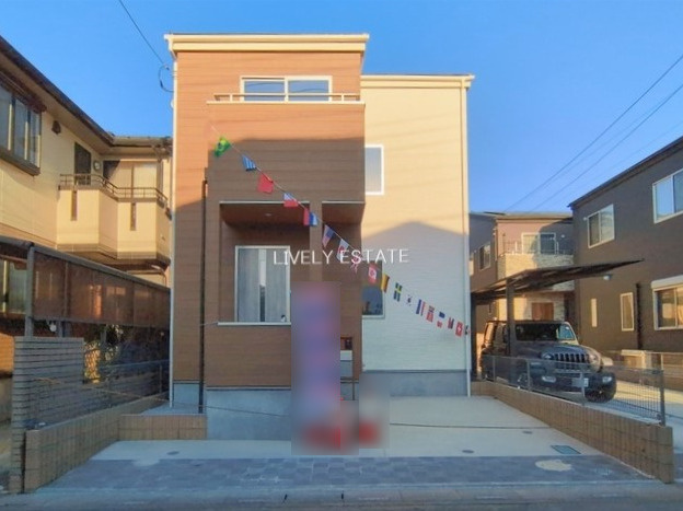 越谷市東大沢2丁目 新築分譲住宅 全8棟 A号棟の外観