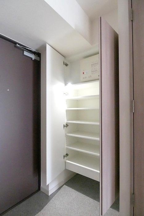 N-stage上野の玄関|収納豊富なトールタイプのシューズBOXです