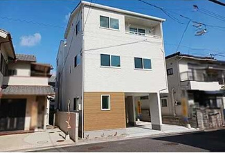【外観】 | ☆江波駅まで徒歩13分☆南観音小学校まで徒歩13分☆観音中学校まで徒歩20分☆ピュアクック徒歩11分☆くすりのレディ徒歩11分☆土地21坪☆前面道路7.4ｍ
