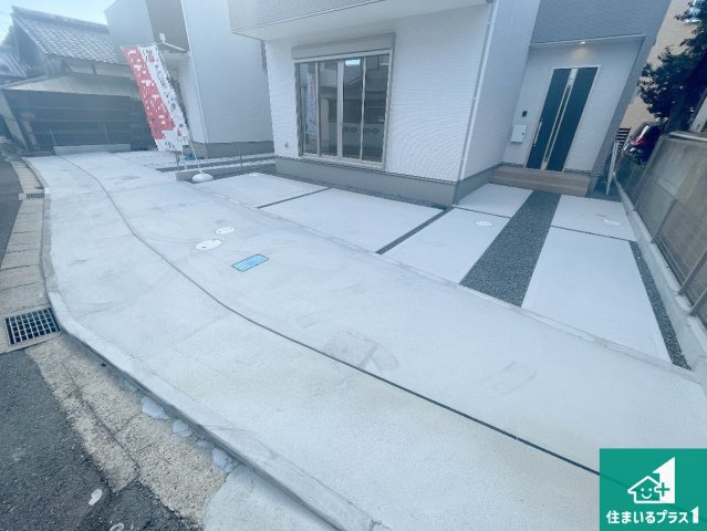 三島郡島本町広瀬　第2期　新築一戸建ての駐車場|２台分の駐車スペース有り！急な来客でも安心です！