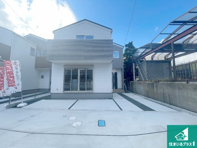 三島郡島本町広瀬　第2期　新築一戸建ての外観|安心の10年保証！外観を美しく保ち、雨水で汚れを落とします！気になることがありましたら、お気軽にお問い合わせください！