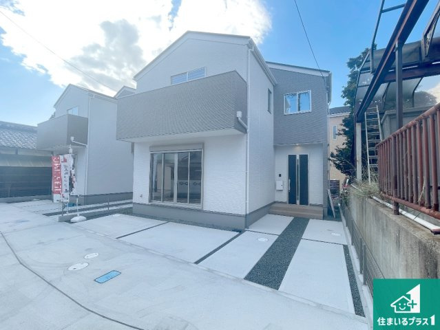 三島郡島本町広瀬　第2期　新築一戸建ての外観|安心の10年保証！外観を美しく保ち、雨水で汚れを落とします！気になることがありましたら、お気軽にお問い合わせください！