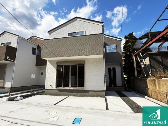 三島郡島本町広瀬　第2期　新築一戸建ての外観|安心の10年保証！外観を美しく保ち、雨水で汚れを落とします！気になることがありましたら、お気軽にお問い合わせください！