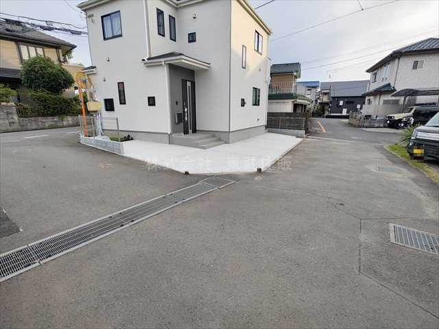 【前面道路含む現地写真】 | 狭山市柏原3期 | 本下水