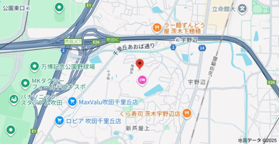 【地図】 | インペリアル千里青葉丘