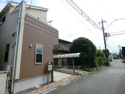 【前面道路含む現地写真】 | 松戸市　上矢切戸建て