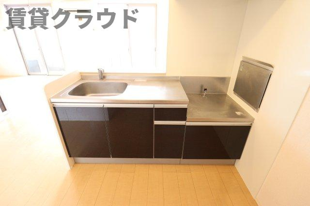 サンベルテ　Ⅵのキッチン|落ち着いた色調の寝室です