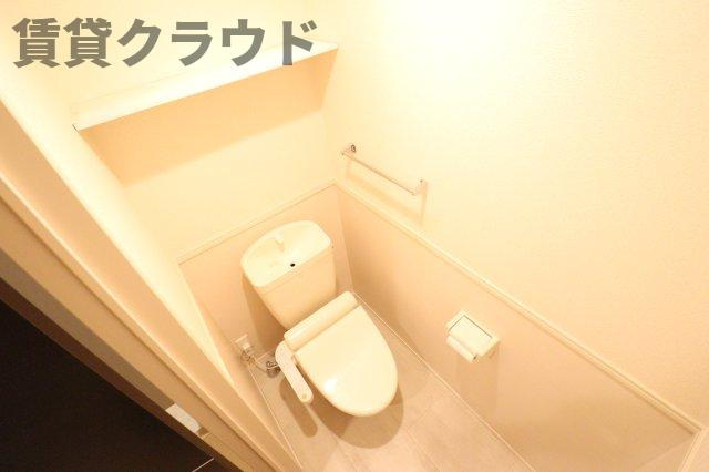 サンベルテ　Ⅵのトイレ|ゆったりとした空間のトイレです