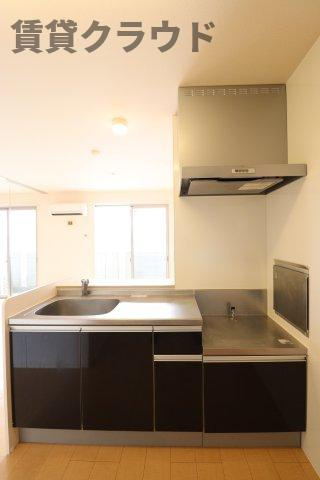 サンベルテ　Ⅵのキッチン|きれいなキッチンです