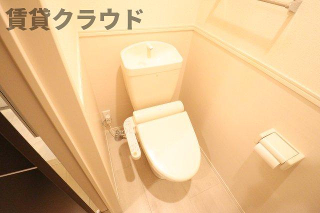サンベルテ　Ⅵのトイレ|清潔感のあるトイレです