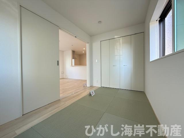 茅ヶ崎市柳島2丁目　新築戸建　全８棟の和室|5帖　和室