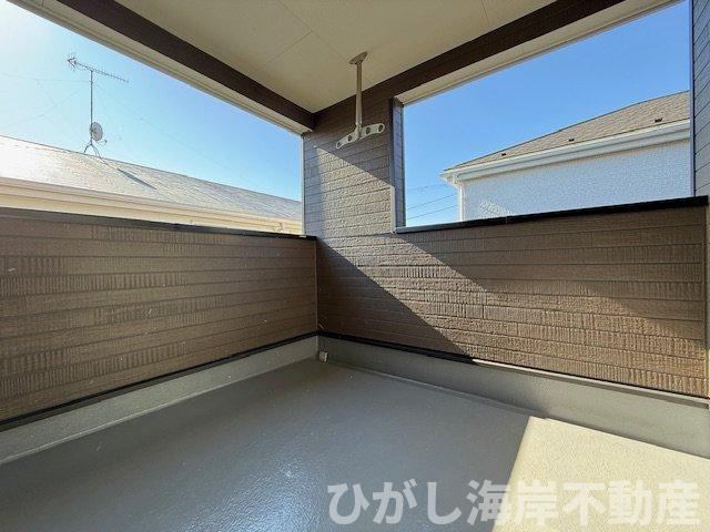 茅ヶ崎市柳島2丁目　新築戸建　全８棟のバルコニー|バルコニー