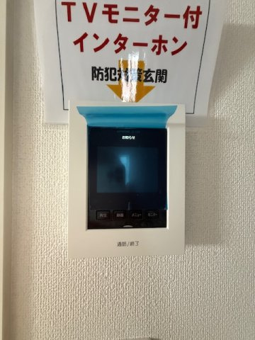 茅ヶ崎市柳島２丁目　新築戸建　全８棟のセキュリティ|TVモニター付きインターフォン