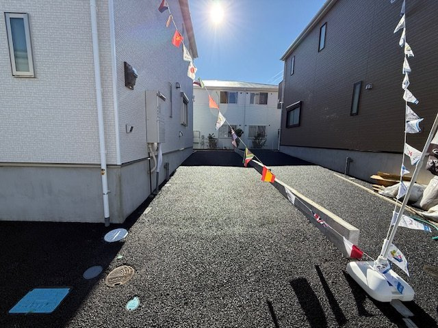 茅ヶ崎市柳島２丁目　新築戸建　全８棟の駐車場|駐車スペース