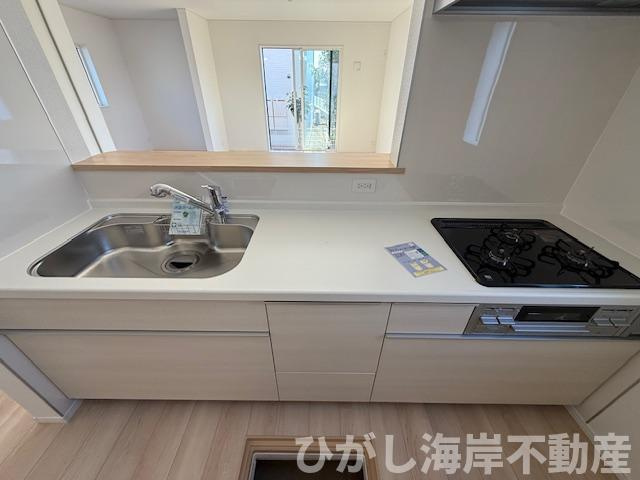 茅ヶ崎市柳島2丁目　新築戸建　全８棟のキッチン|システムキッチン