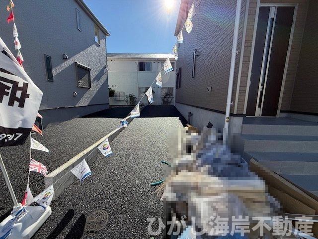 茅ヶ崎市柳島2丁目　新築戸建　全８棟の駐車場|駐車スペース