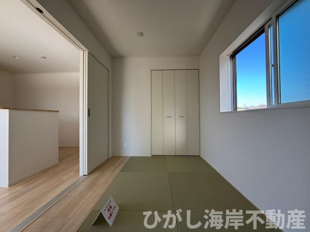 茅ヶ崎市柳島2丁目　新築戸建　全８棟の和室|5帖　和室