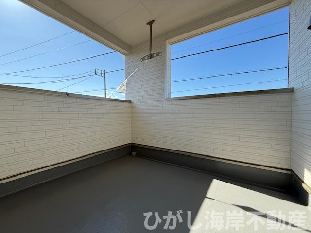 茅ヶ崎市柳島2丁目　新築戸建　全８棟のバルコニー|バルコニー