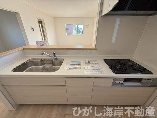 茅ヶ崎市柳島2丁目　新築戸建　全８棟のキッチン|システムキッチン