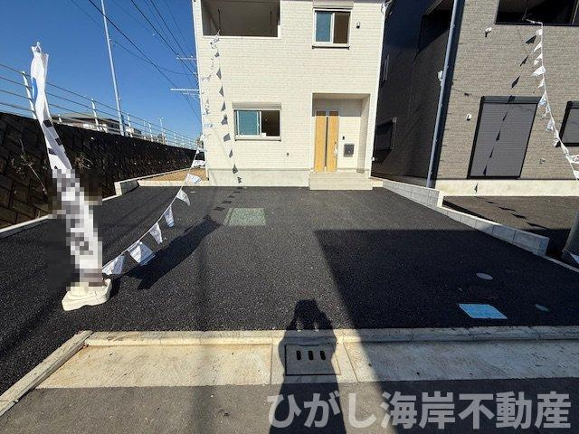 茅ヶ崎市柳島2丁目　新築戸建　全８棟の駐車場|駐車スペース