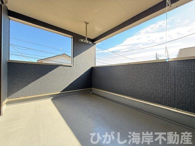 茅ヶ崎市柳島2丁目　新築戸建　全８棟のバルコニー|バルコニー