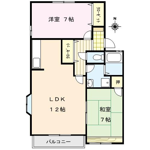 サンライズ平塚の間取り