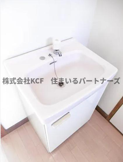 福寿コーポの独立洗面台