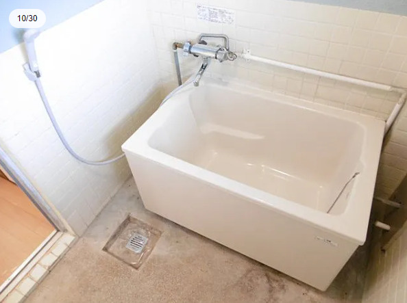 福寿コーポの浴室