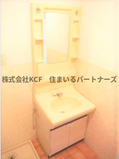 アーバンライフ津福の洗面所|広い洗面スペース