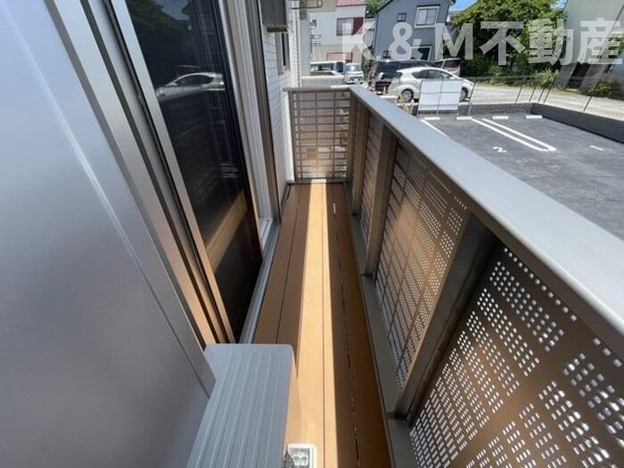 オルメルのバルコニー|陽当たり良好なバルコニーです