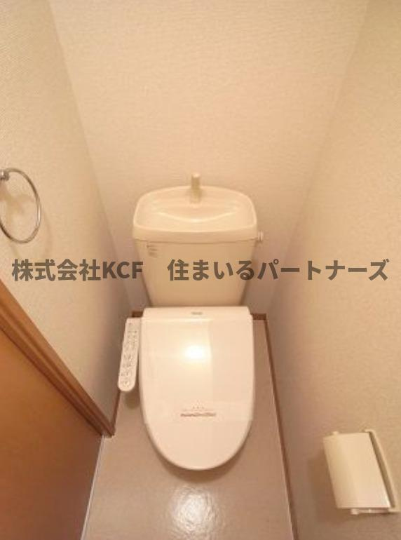 アムールLis Blancのトイレ|落ち着いた色調のトイレです