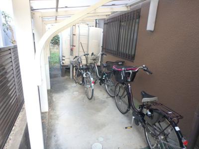 【その他共用部分】 | ハイローズガーデンⅡ | 駐輪場です