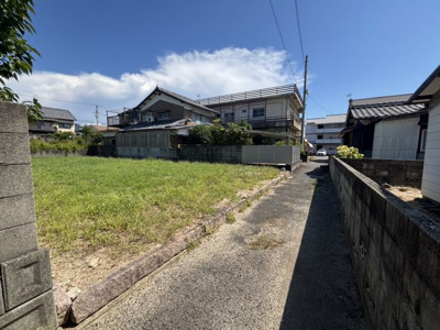 【前面道路含む現地写真】 | 売地　鹿峰