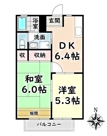 【間取り】 | ソレイユトリス【名古屋市賃貸・鉄骨造】