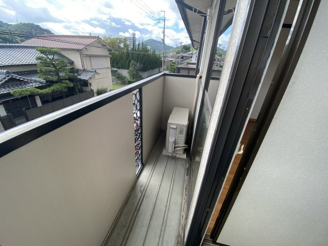 ファミール藤井のバルコニー