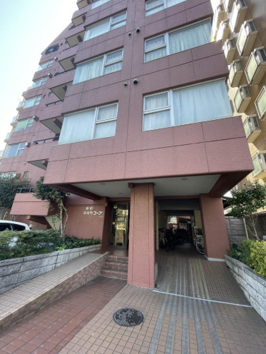 藤和東陽町コープのエントランス