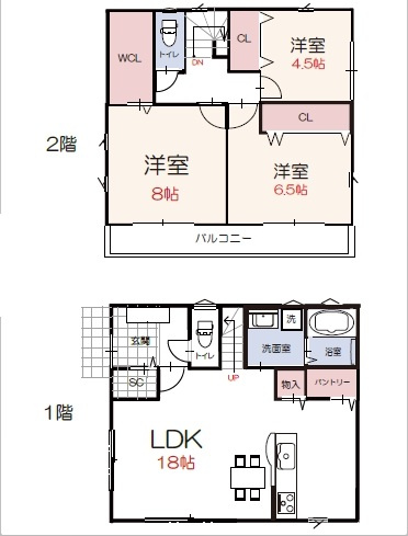 【間取り】 | 川越市砂新田7期 | ３LDK