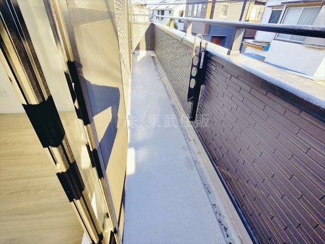 【バルコニー】 | 川越市砂新田7期 | 風通しの良いバルコニーです