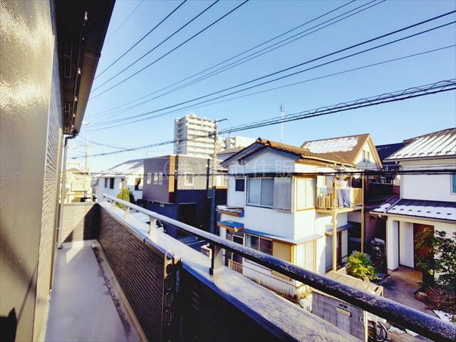【バルコニー】 | 川越市砂新田7期 | 暖かな日差しのふりそそぐバルコニー